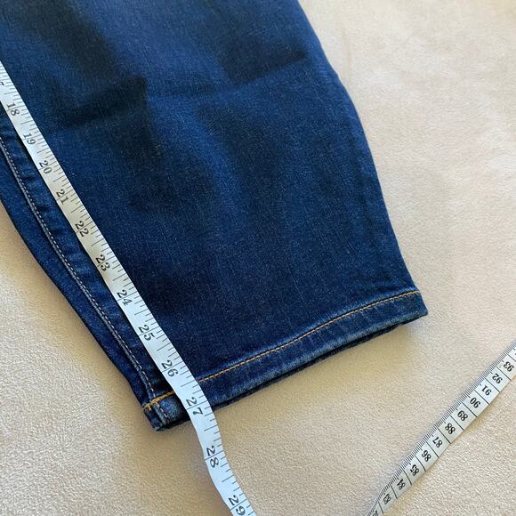 Torrid NWT Midfit Super Skinny Jean Super Soft Dark Wash Size 30 High Rise Blue - Picture 7 of 7